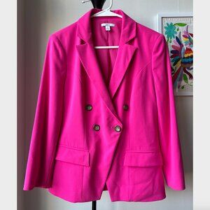 Bar III Pink 4-Button Blazer - Size S
